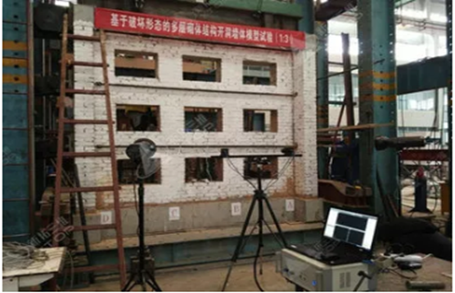 大型墻體變形測量