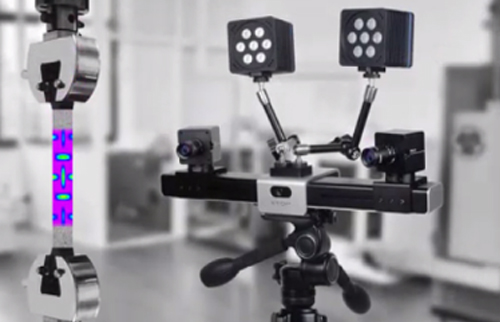 碳纖維拉伸全場力學(xué)性能測量