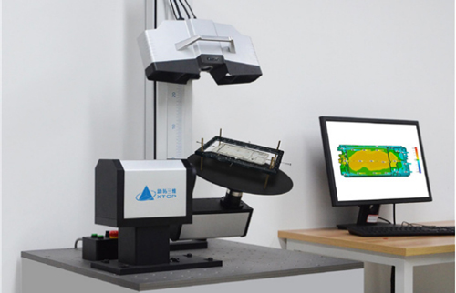 金屬焊接件切割平面度誤差三維掃描測(cè)量檢測(cè)分析