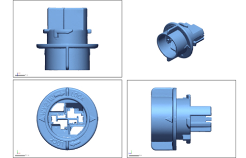 汽車車燈注塑件三維尺寸測(cè)量