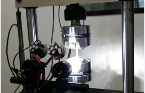 金屬棒料疲勞斷裂的三維應(yīng)變測量