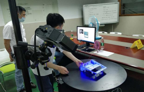 新拓三維9M高精度三維掃描儀讓注塑模具檢測更加精準