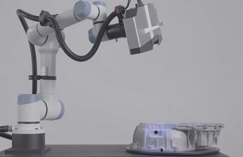 精密壓鑄件藍(lán)光3D掃描尺寸偏差檢測