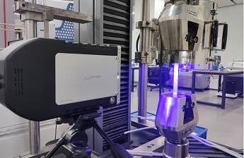 XTDIC-VG視頻引伸計(jì)用于材料拉伸應(yīng)變彈性模量測(cè)量