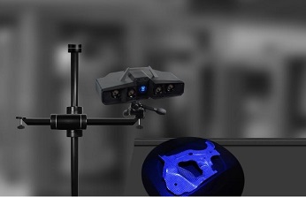 藍(lán)光三維掃描丨黑色零部件如何掃描？