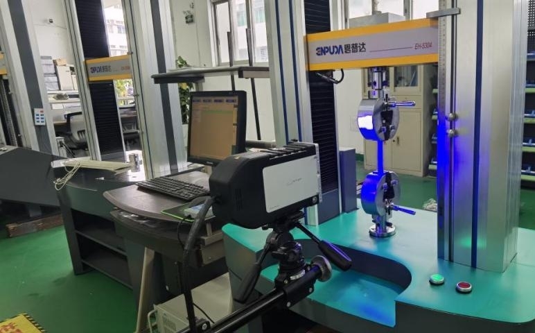 非接觸式視頻引伸計-塑料材料拉伸測試.jpg 非接觸式視頻引伸計-塑料材料拉伸測試.jpg