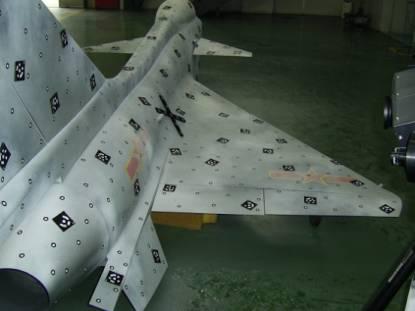 高精度藍(lán)光三維掃描儀用于飛機(jī)整機(jī)及其模型逆向設(shè)計.jpg 高精度藍(lán)光三維掃描儀用于飛機(jī)整機(jī)及其模型逆向設(shè)計.jpg