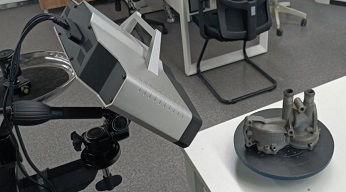 XTOM高精度藍光3d掃描儀用于泵三維掃描逆向建模
