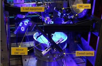 3D-DIC技術(shù)用于航空發(fā)動(dòng)機(jī)機(jī)匣三維變形多視角測(cè)量