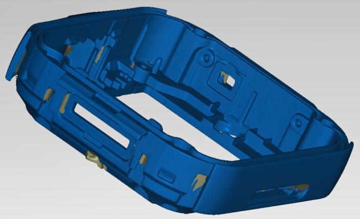 藍(lán)光三維掃描儀用于智能手表中框注塑件三維檢測.jpg 藍(lán)光三維掃描儀用于智能手表中框注塑件三維檢測.jpg