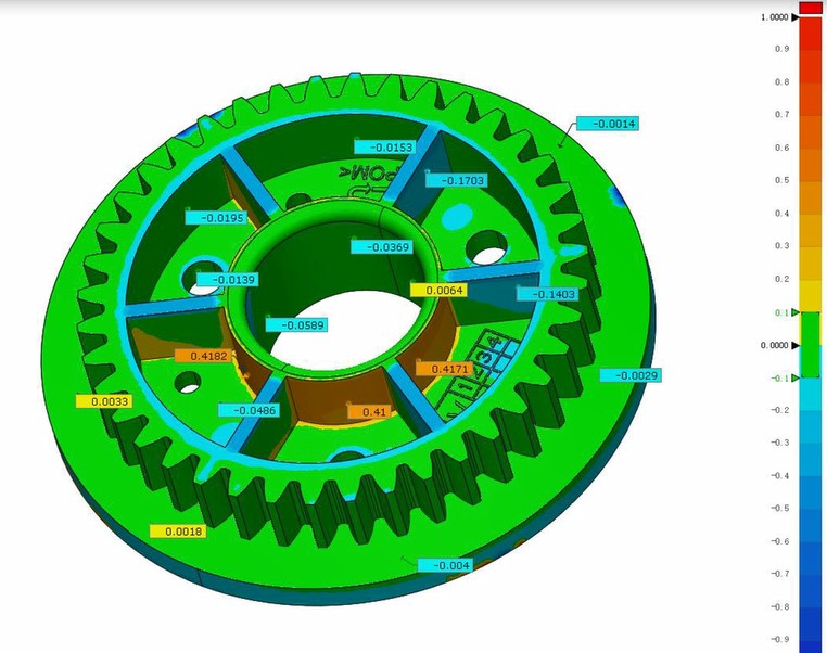 XTOM藍(lán)光三維掃描儀用于3D打印傳動齒輪全尺寸3D檢測.jpg XTOM藍(lán)光三維掃描儀用于3D打印傳動齒輪全尺寸3D檢測.jpg