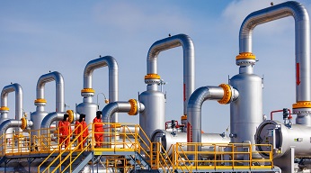 高精度藍(lán)光3D掃描儀用于天然氣管路折彎3D尺寸分析