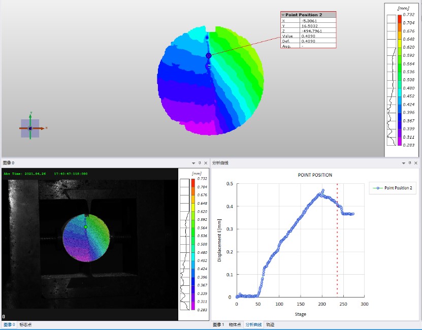 DIC全場應(yīng)變測量技術(shù)用于巴西圓盤劈裂位移場及應(yīng)變場測量.jpg DIC全場應(yīng)變測量技術(shù)用于巴西圓盤劈裂位移場及應(yīng)變場測量.jpg