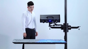 計量級藍(lán)光三維掃描儀結(jié)構(gòu)組成和3D掃描原理