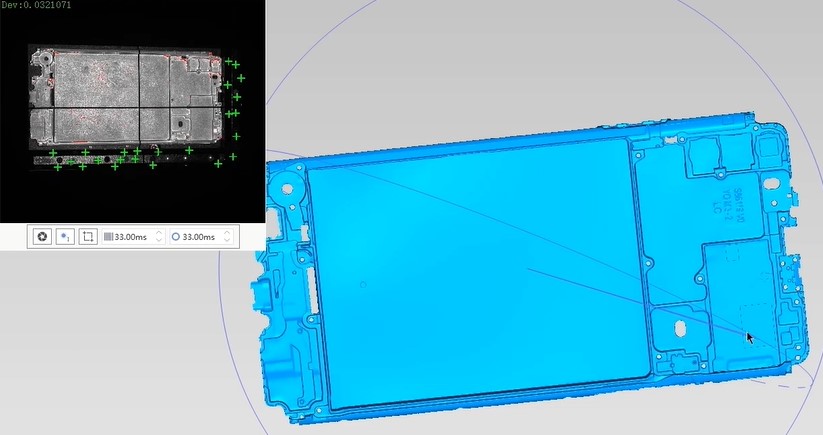 新拓三維XTOM自動化藍(lán)光三維掃描檢測系統(tǒng)用于手機注塑件逆向工程.jpg 新拓三維XTOM自動化藍(lán)光三維掃描檢測系統(tǒng)用于手機注塑件逆向工程.jpg