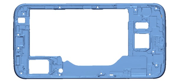 新拓三維XTOM-MATRIX-9M藍(lán)光三維掃描儀用于手機(jī)中框注塑件3D全尺寸檢測(cè).jpg 新拓三維XTOM-MATRIX-9M藍(lán)光三維掃描儀用于手機(jī)中框注塑件3D全尺寸檢測(cè).jpg