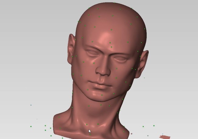 高精度藍(lán)光三維掃描儀用于石膏頭像模型3D掃描建模.jpg 高精度藍(lán)光三維掃描儀用于石膏頭像模型3D掃描建模.jpg