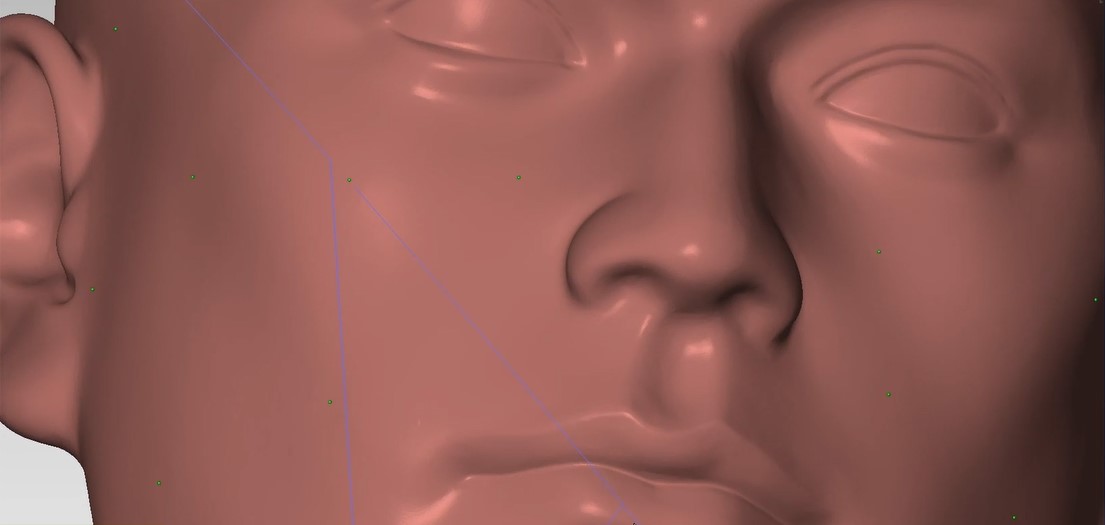 高精度藍(lán)光三維掃描儀用于石膏頭像模型3D掃描建模.jpg 高精度藍(lán)光三維掃描儀用于石膏頭像模型3D掃描建模.jpg