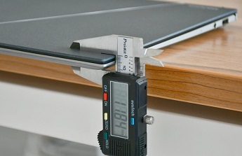  XTOM工業(yè)級藍(lán)光三維掃描儀用于筆記本電腦背板模具全尺寸檢測