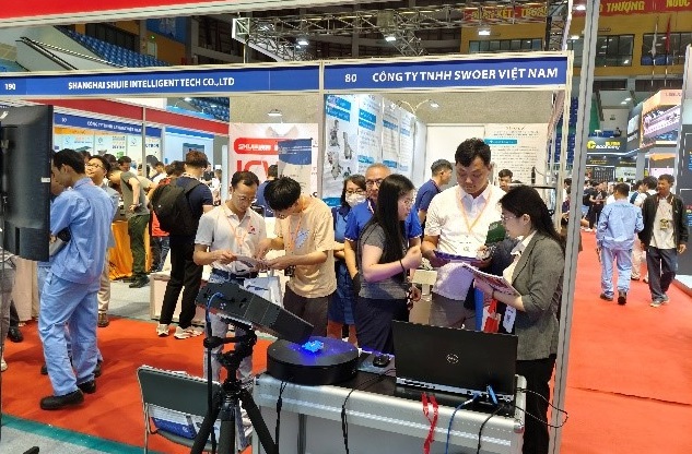 新拓三維攜XTOM系列藍光三維掃描產(chǎn)品方案參展越南工業(yè)與制造業(yè)博覽會現(xiàn)場 新拓三維攜XTOM系列藍光三維掃描產(chǎn)品方案參展越南工業(yè)與制造業(yè)博覽會現(xiàn)場