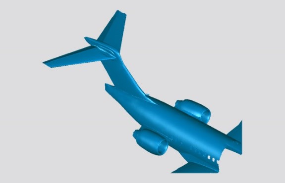 XTOM高精度藍光三維掃描儀用于飛機整機及模型逆向設計 XTOM高精度藍光三維掃描儀用于飛機整機及模型逆向設計