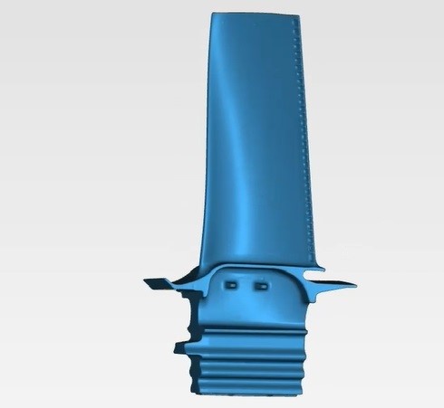 XTOM高精度藍光三維掃描儀用于航空發(fā)動機葉片逆向工程 XTOM高精度藍光三維掃描儀用于航空發(fā)動機葉片逆向工程