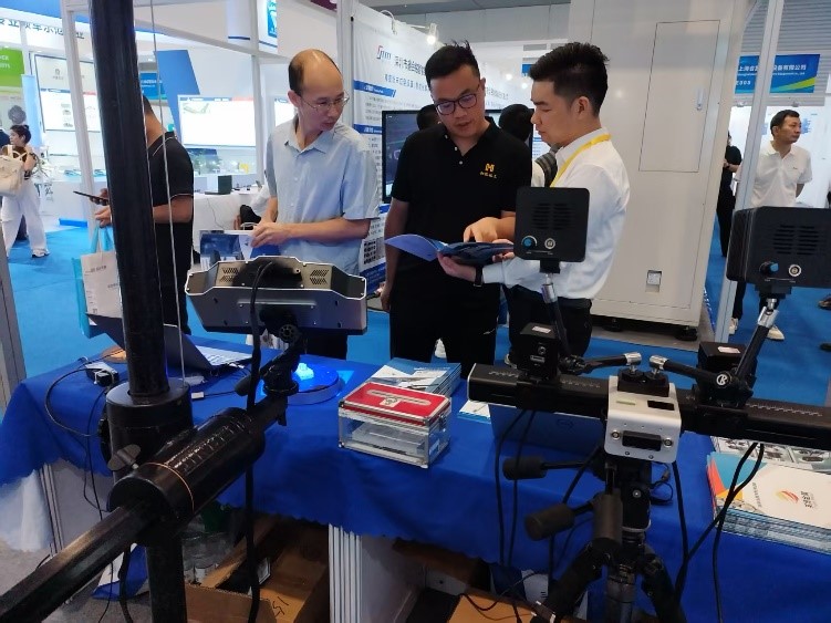 新拓三維攜高精度3D掃描儀參展展位現(xiàn)場 新拓三維攜高精度3D掃描儀參展展位現(xiàn)場