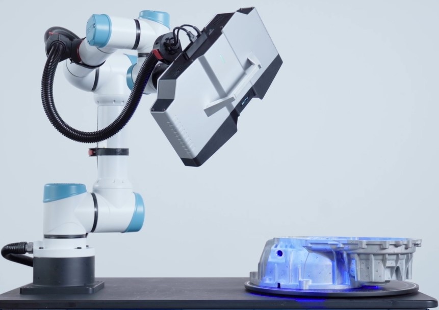 新拓三維自動化三維掃描檢測系統(tǒng)用于汽車變速箱缸蓋三維檢測 新拓三維自動化三維掃描檢測系統(tǒng)用于汽車變速箱缸蓋三維檢測