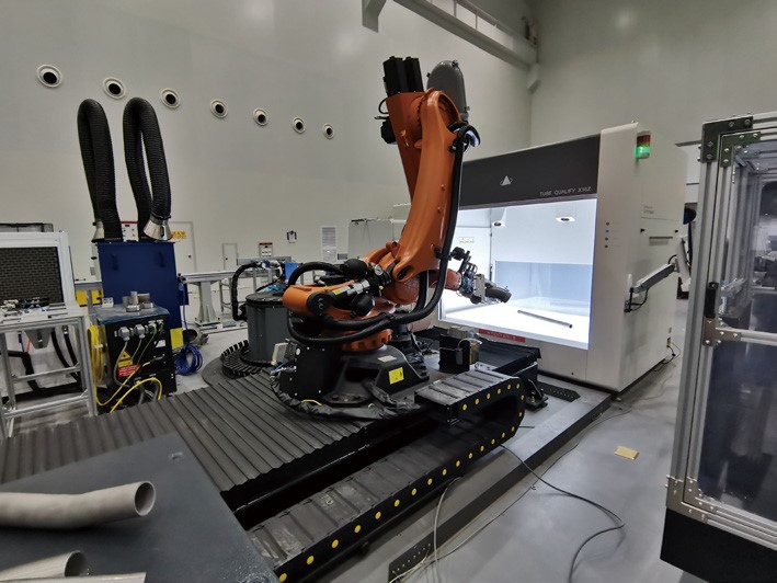 新拓三維Tube Qualify三維光學(xué)彎管測量系統(tǒng)用于彎管自動化在線檢測 新拓三維Tube Qualify三維光學(xué)彎管測量系統(tǒng)用于彎管自動化在線檢測